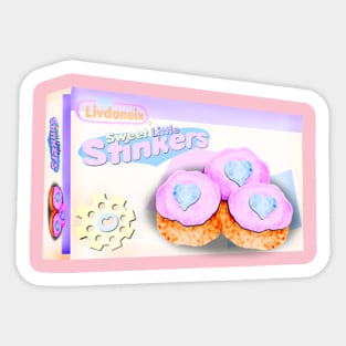 Livdaneix | Sweet Little Stinkers | Cake Box Sticker